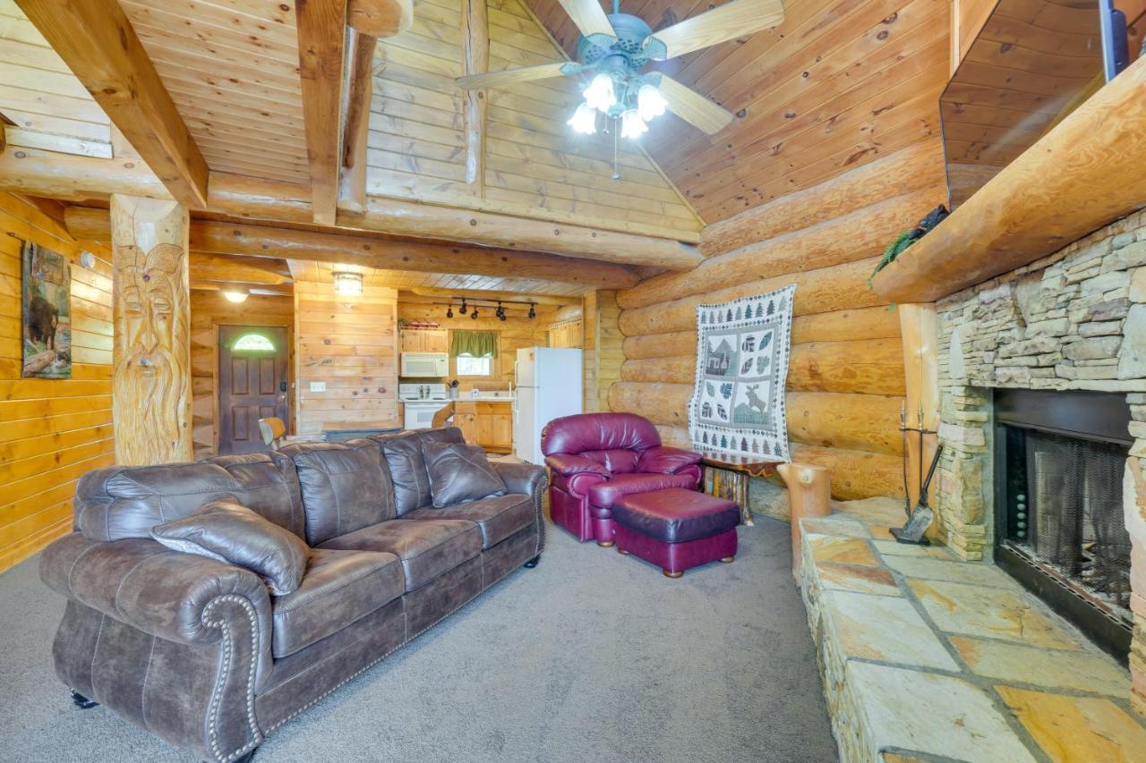 Smoky Mountain Vacation Rental Cabin With Hot Tub! Gatlinburg Luaran gambar