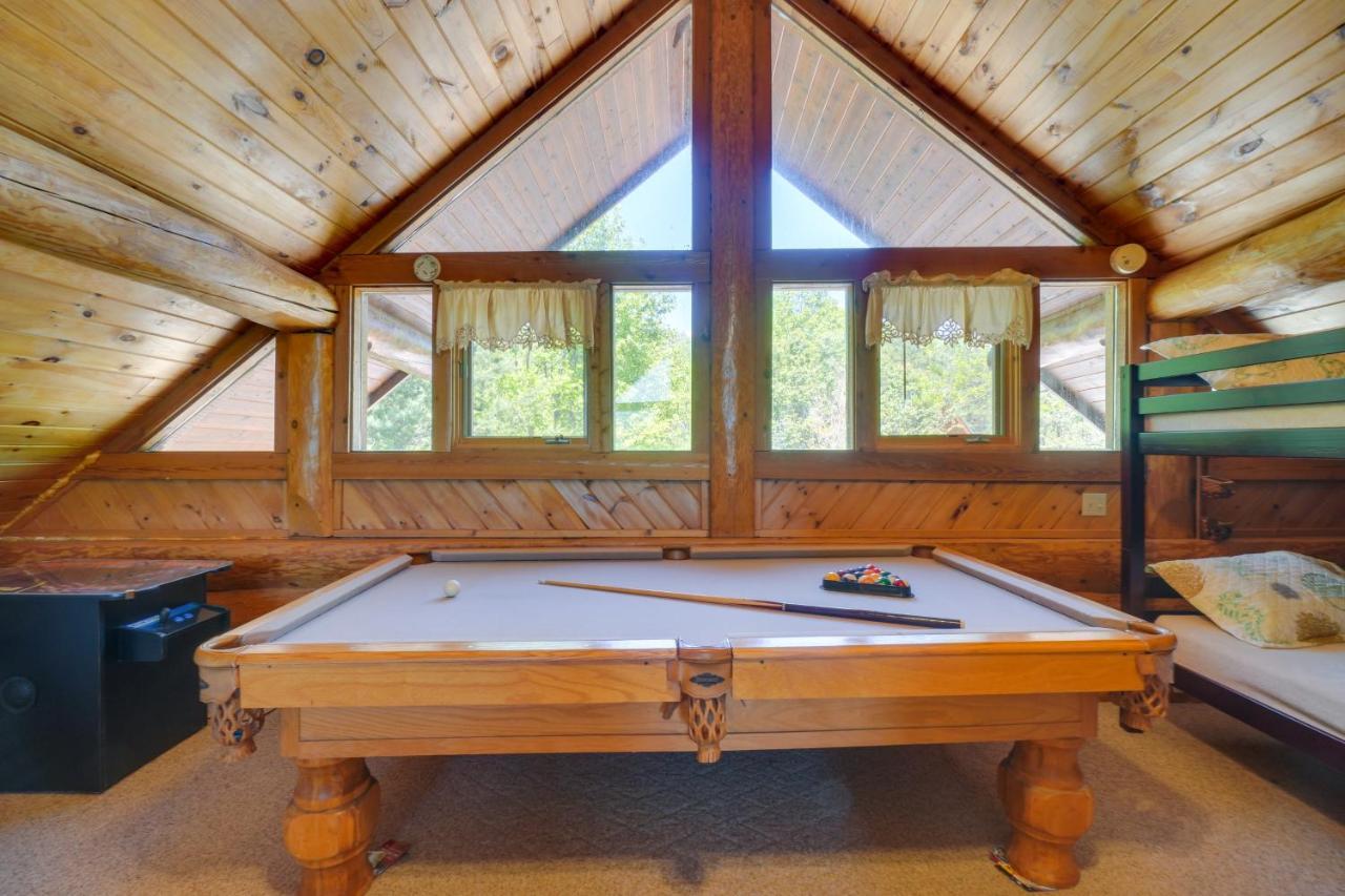 Smoky Mountain Vacation Rental Cabin With Hot Tub! Gatlinburg Luaran gambar