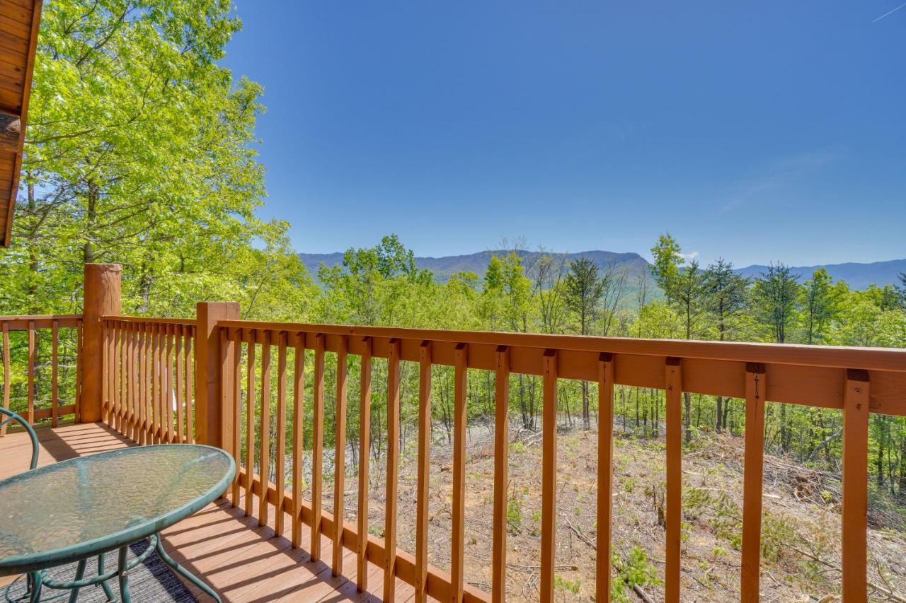Smoky Mountain Vacation Rental Cabin With Hot Tub! Gatlinburg Luaran gambar