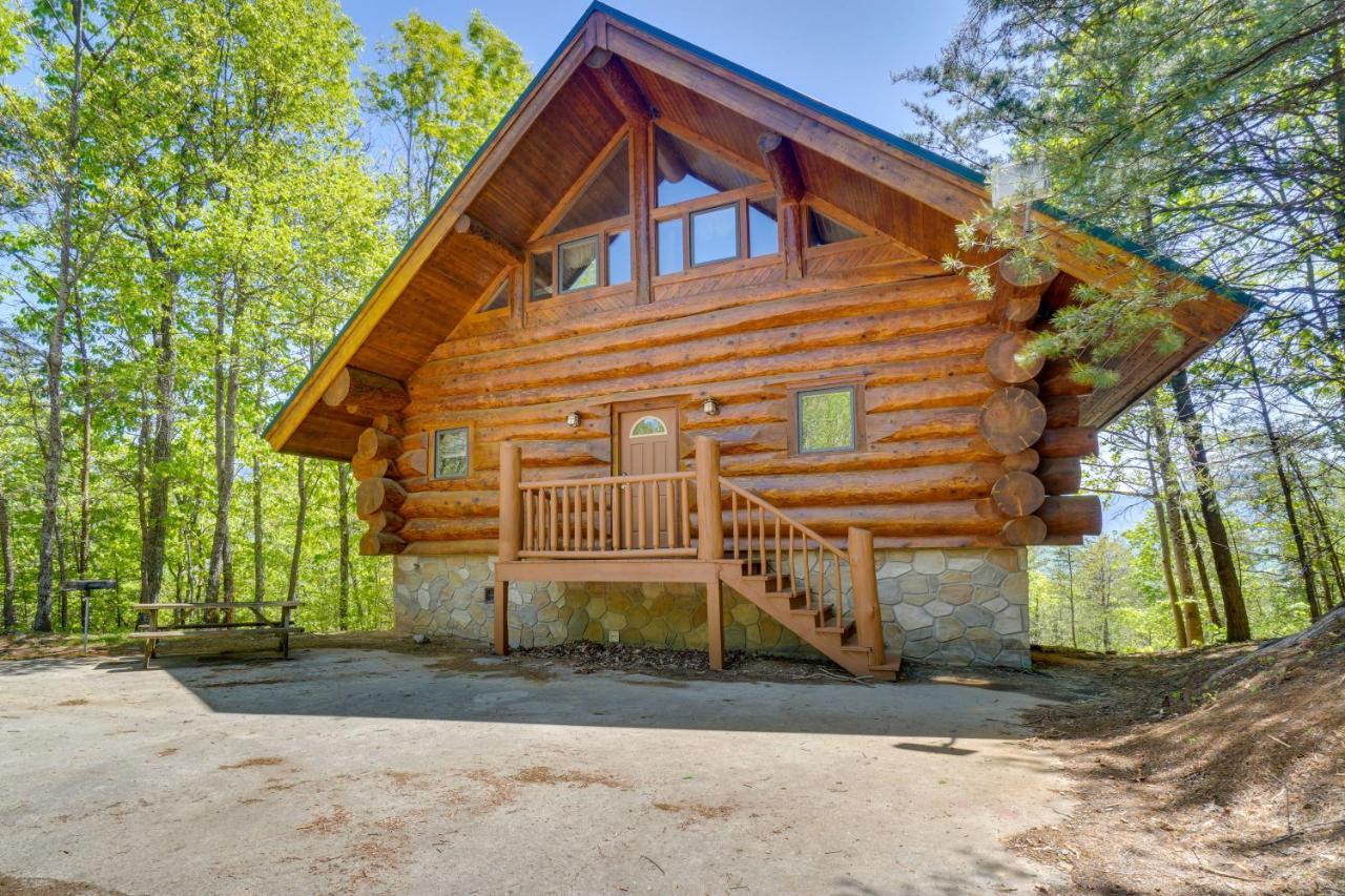 Smoky Mountain Vacation Rental Cabin With Hot Tub! Gatlinburg Luaran gambar