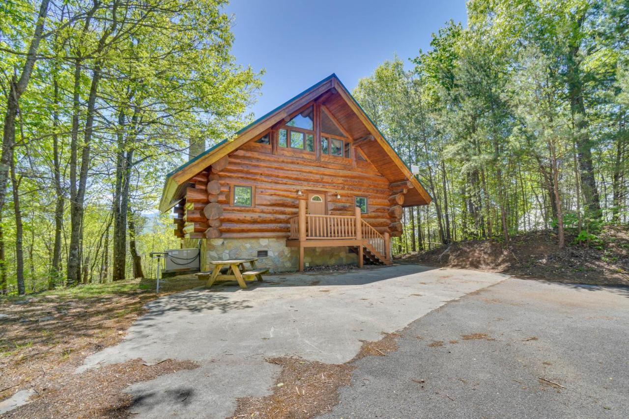 Smoky Mountain Vacation Rental Cabin With Hot Tub! Gatlinburg Luaran gambar