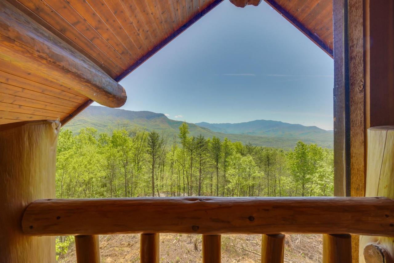 Smoky Mountain Vacation Rental Cabin With Hot Tub! Gatlinburg Luaran gambar